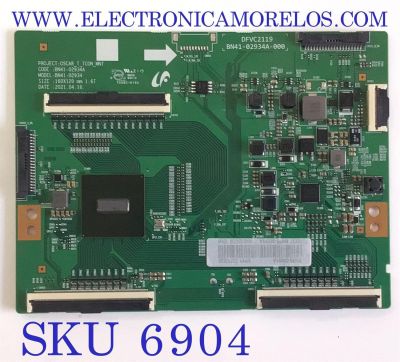 T-CON PARA MONITOR SAMSUNG / NUMERO DE PARTE BN95-08081A /  BN41-02934A / BN9508081A / 08081A / BN97-19022A / DFVC2119 / MODELO LS49AG952NNXZA CB02